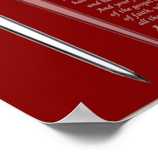 精霊の剣 ポスター (角)