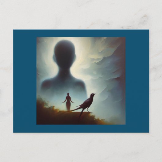 精霊の動物 モッキンバード 1 ポストカード (正面)