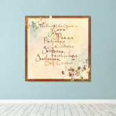 精霊の実 キャンバスプリント (インサイチュ (ウッドフロア))