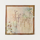 精霊の実 タペストリー (正面(横))