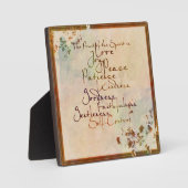 精霊の実 フォトプラーク (正面)