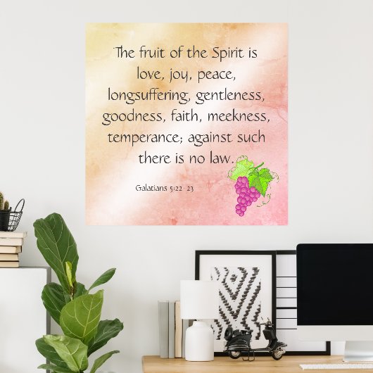 精霊の実 ポスター (ホームオフィス)