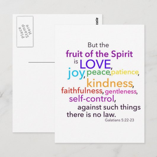 精霊の実 ポストカード (正面/裏面)