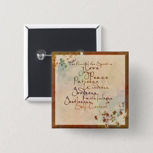 精霊の実 缶バッジ (正面&裏面)