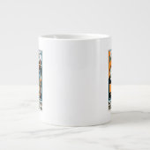 精霊は戻るのか？フーディニはノーと言う-証明する ジャンボコーヒーマグカップ (正面)