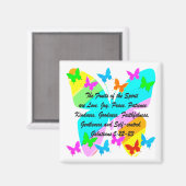 精霊ガラテヤの美しい蝶の果実 マグネット (正面/裏面)