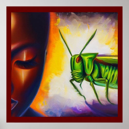 精霊動物バッタ2 ポスター (正面)