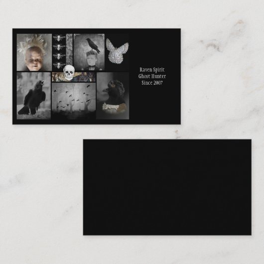 精霊及びハント 名刺 (正面/裏面)