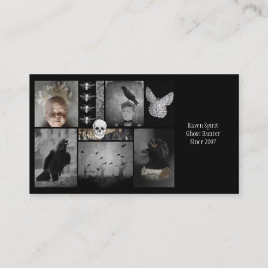 精霊及びハント 名刺 (正面)