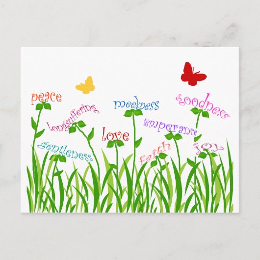 精霊園製品の果実 ポストカード (正面)