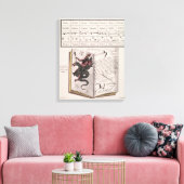 精霊書 キャンバスプリント (インサイチュ (リビング))