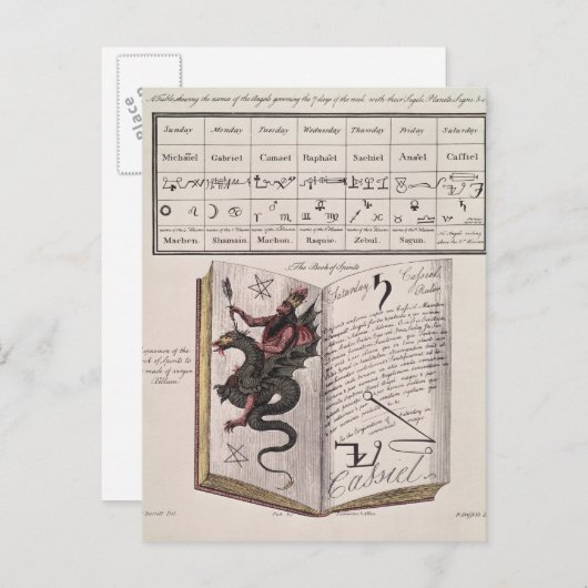 精霊書 ポストカード (正面/裏面)