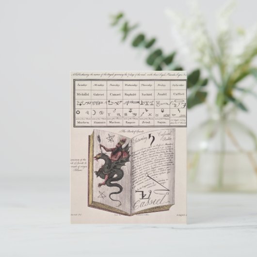 精霊書 ポストカード (スタンド正面)