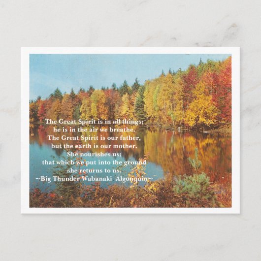 精霊素晴らし ポストカード (正面)