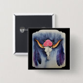 「精霊」 缶バッジ (正面&裏面)