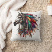 精鮮やか神 クッション (ブランケット)