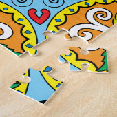 糖スカルパターン ジグソーパズル (側面)