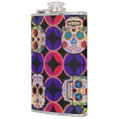 糖スカルパターン フラスク (左)