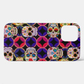 糖スカルパターン Case-Mate iPhoneケース (裏面 (横))