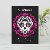 糖スカルパーティー 招待状 (スタンド正面)