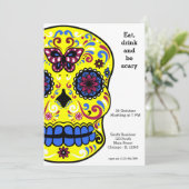 糖スカルパーティー 招待状 (スタンド正面)