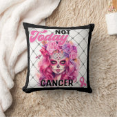 糖スカル乳がん認識度装飾用クッション クッション (ブランケット)