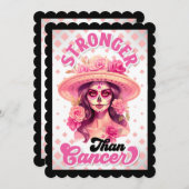 糖スカル乳がん認識度 サンキューカード (正面/裏面)