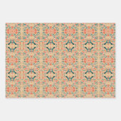 糖スカル模様 ラッピングペーパーシート (正面2)