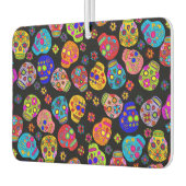 糖スカル カーエアーフレッシュナー (左)