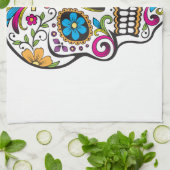 糖スカル キッチンタオル (折り畳み)