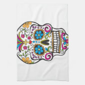 糖スカル キッチンタオル (縦)