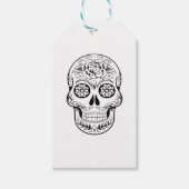 糖スカル ギフトタグ (正面)