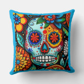 糖スカル クッション (裏面)