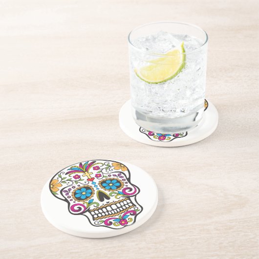 糖スカル コースター (側面)