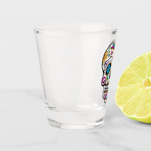 糖スカル ショットグラス (左)