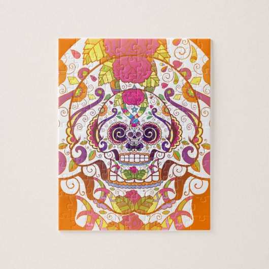 糖スカル ジグソーパズル (縦)