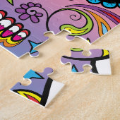 糖スカル ジグソーパズル (側面)