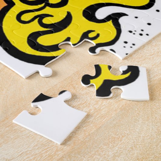 糖スカル ジグソーパズル (側面)