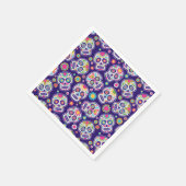 糖スカル スタンダードカクテルナプキン (角)