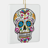糖スカル セラミックオーナメント (右)
