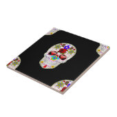 糖スカル タイル (側面)