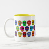 糖スカル ツートーンマグカップ (左)