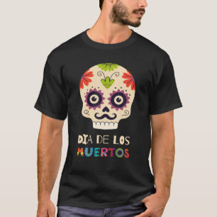 糖スカル ディアデロスムエルトス Tシャツ