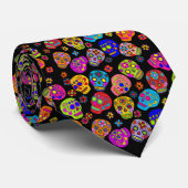 糖スカル ネクタイ (ロール)