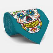 糖スカル ネクタイ (ロール)