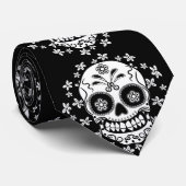 糖スカル ネクタイ (ロール)