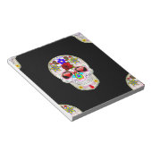 糖スカル ノートパッド (アングル)