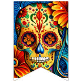 糖スカル バンティングフラッグ (第1の旗)