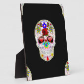 糖スカル フォトプラーク (側面)