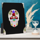 糖スカル フォトプラーク (側面)